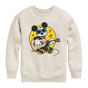 Boys' - Disney - Mickey & Friends Graphic Long Sleeve Fleece Sweatshirt - 1 of 4