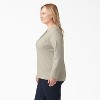 Dickies Women's Plus Heavyweight Henley - 3 of 3