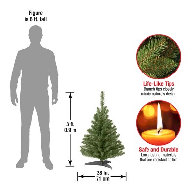 Kincaid Spruce 3' Green Tabletop Artificial Christmas Tree