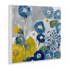 Stupell Industries Blue & Yellow Abstract Poppies, 12" x 12" - 3 of 4