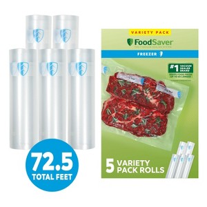 FoodSaver Freezer Variety Roll Pack 5pk - 8
