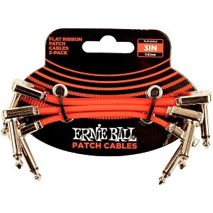 Ernie Ball Flat Ribbon 3-Pack Patch Cables - 1 of 2