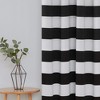 Deconovo Striped Thermal Insulated Grommet Curtains (2 Panels) - 4 of 4
