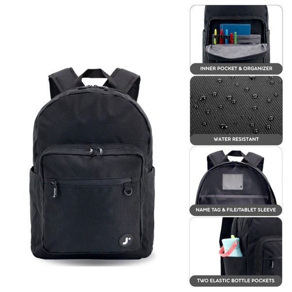Mochila para laptop para niños J World Zenpack Jr. para escuela y viajes 4