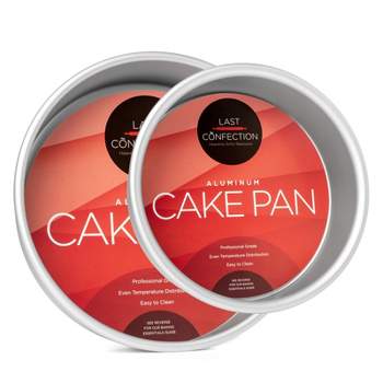 Last Confection 2pc Round Cake Pan Sets - Professional Bakeware