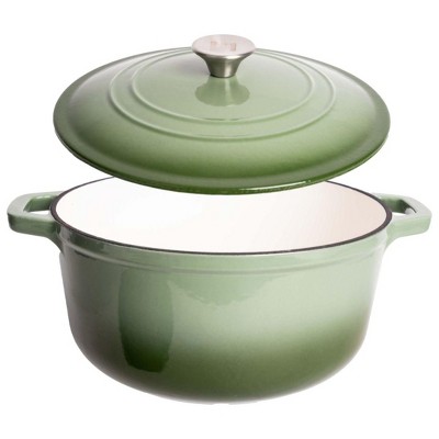 Lexi Home Enameled 6 Qt. Cast Iron Dutch Oven, 3 of 8