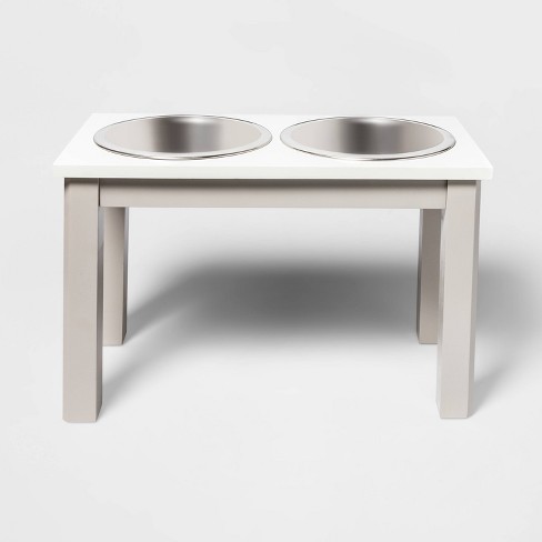 Elevated Dog Bowl - Gray - 3.5 Cups - Boots & Barkley™ : Target