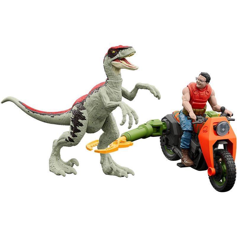 Jurassic World Dennis Nedry &#39;93 Classic Collection Track and Chase Pack, 1 of 7