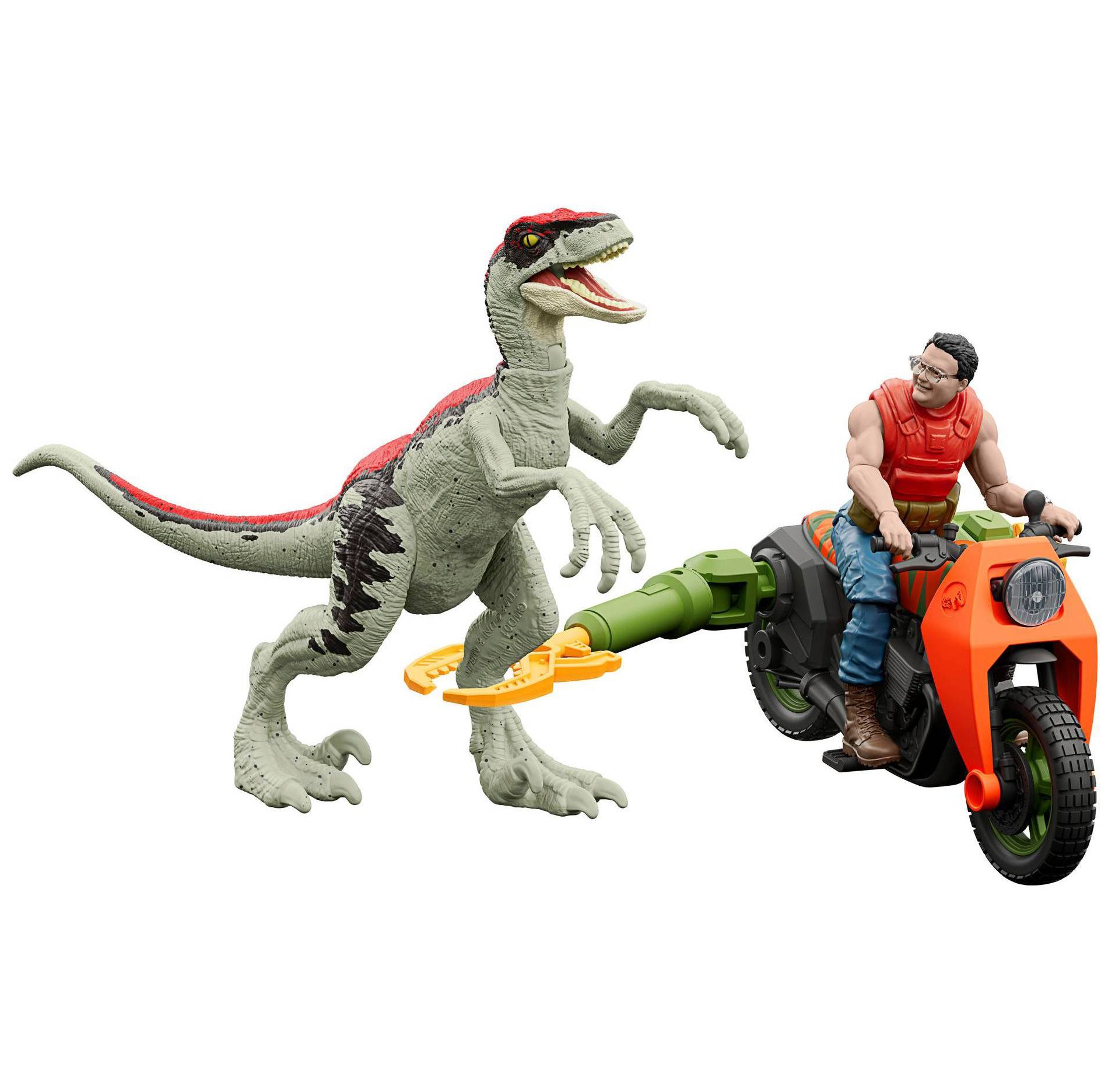 Jurassic World Dennis Nedry '93 Classic Collection Track and Chase Pack