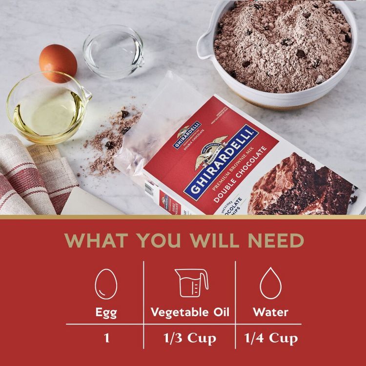 Ghirardelli Double Chocolate Brownie Mix - 18oz, 6 of 8