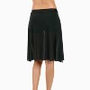 Calypsa Women's 3in1 Swim Skirt With Attached Shorts - 4 of 4