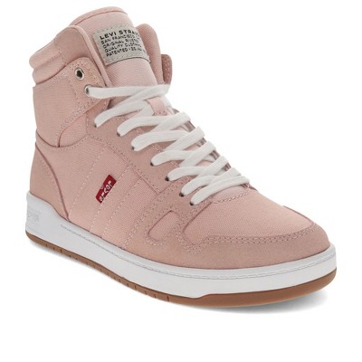 Levi's Olivia DF Hightop Sneaker Damen – Veganer Stoff, Gepolstertes Fußbett, Schnürbar
