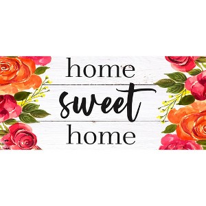 Briarwood Lane Spring Farmhouse Home Sweet Home Mini Mat 22x10 Indoor Outdoor For Spring Doormat - 1 of 2