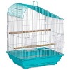 Prevue Pet Products Palm Beach Teardrop Roof Bird Cage - Aqua & White - SP21003A/W - 3 of 4