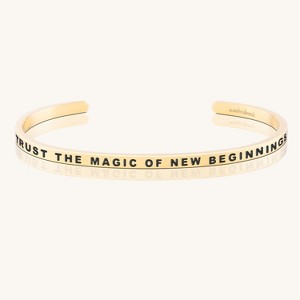 Mantra Jewelry - Trust The Magic of New Beginnings bracelet - 1 of 4
