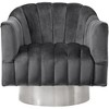 Meridian Furniture,Farrah Velvet Accent Chair - 3 of 4