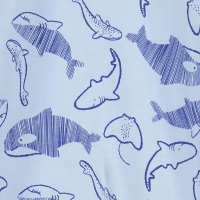 Image of Carter's Just One You® Baby Boys' Sea Creatures Footed Pajama - Blue 6M