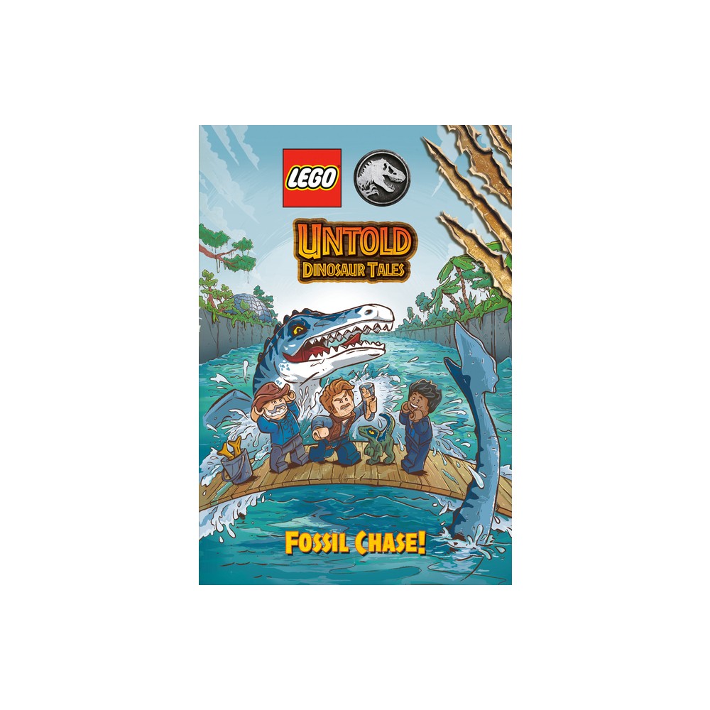 Untold Dinosaur Tales #3: Fossil Chase! (Lego Jurassic World) - by Random House (Paperback)