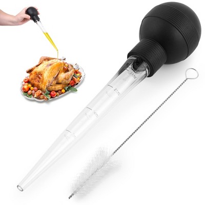 Zulay Kitchen Turkey Baster - Black