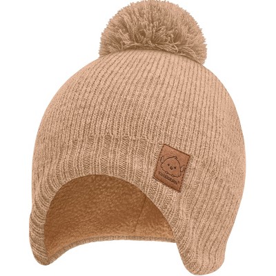 KeaBabies Muff Baby Beanie, Baby Hat for Baby Boys, Girls, Winter Hats for Kids, Newborn, Infant, Toddler 0-36 months