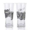 Royal Selangor Hand Finished Game of Thrones Collection Pewter Ice & Fire Pilsner Pair Gift - 4 of 4