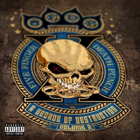Five Finger Death Punch A Decade Of Destruction Vol 2 Explicit Lyrics Cd Target