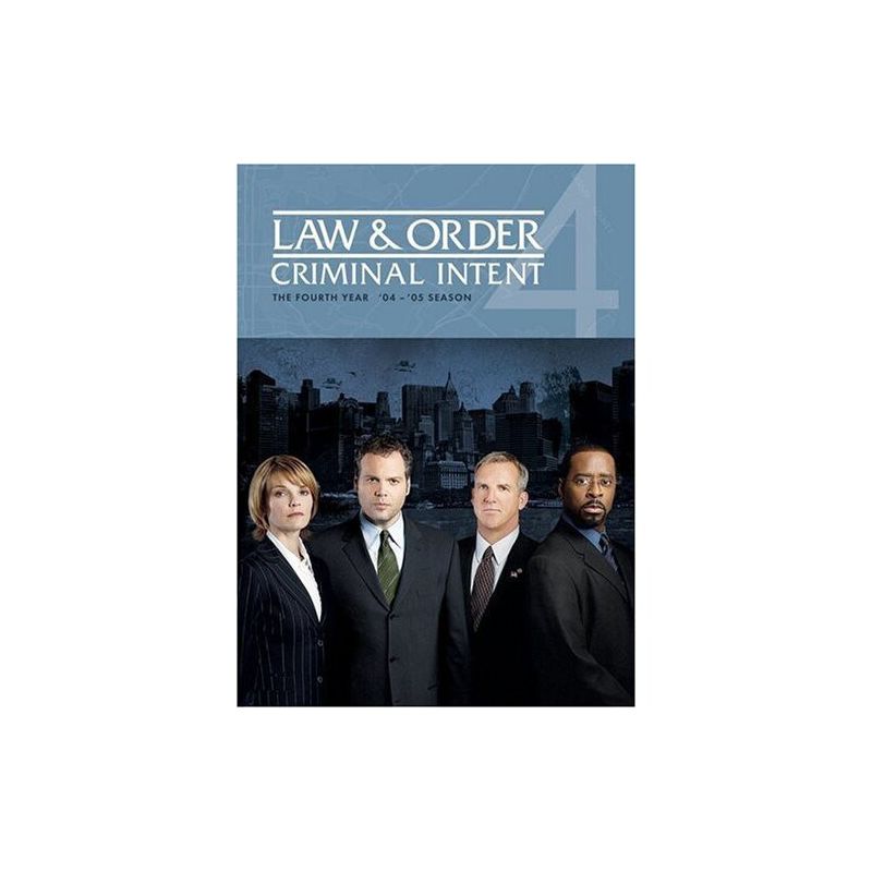 Law & Order: Criminal Intent: The Fourth Year (DVD)(2004), 1 of 2