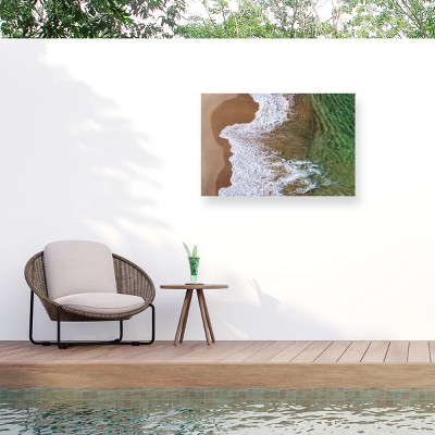 "Art Of Waves 3" Outdoor All-Weather Wall Decor