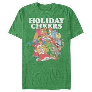 Men's The Muppets Holiday Cheers T-Shirt - 1 of 4
