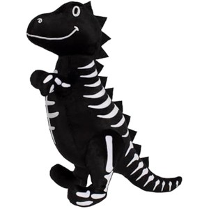 Fringe Studio Pet Toy, Trick RAWR Treat Glows in The Dark Plush Dog Toy, PetShop Collection (314607) - 1 of 1