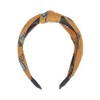 Unique Bargains Grace Skirt Pattern Wide Cross Knot Headbands1 Pc - 4 of 4