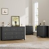 TackView Drawer Dresser for Bedroom, 54'' Wide Dresser, Chest of Drawers, Wooden Chest with Clothes Storage Cabinet - 4 of 4