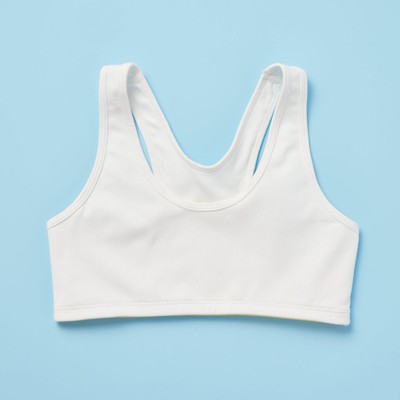 Yellowberry Racerback Full-coverage, No Padding Cotton Comfort Bra