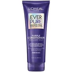 L'Oreal Paris EverPure Sulfate Free Purple Conditioner for Colored Hair -  6.8oz