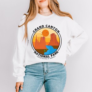 Simply Sage Market Grand Canyon National Park Badge Sweatshirt - 1 of 4