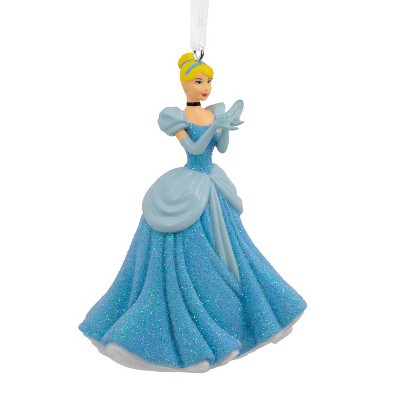 Hallmark Disney Cinderella Holding Slipper Christmas Tree Ornament