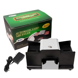 GSE 2-Deck Automatic Card Shuffler for Card Games - 1 of 4