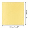 Elerevyo Men Foldable Satin Shiny Solid Color Pocket Squares - 2 of 4