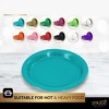 SparkSettings Disposable Paper Dessert Plates 6 3/4 Inches, Pack of 50 - 2 of 4