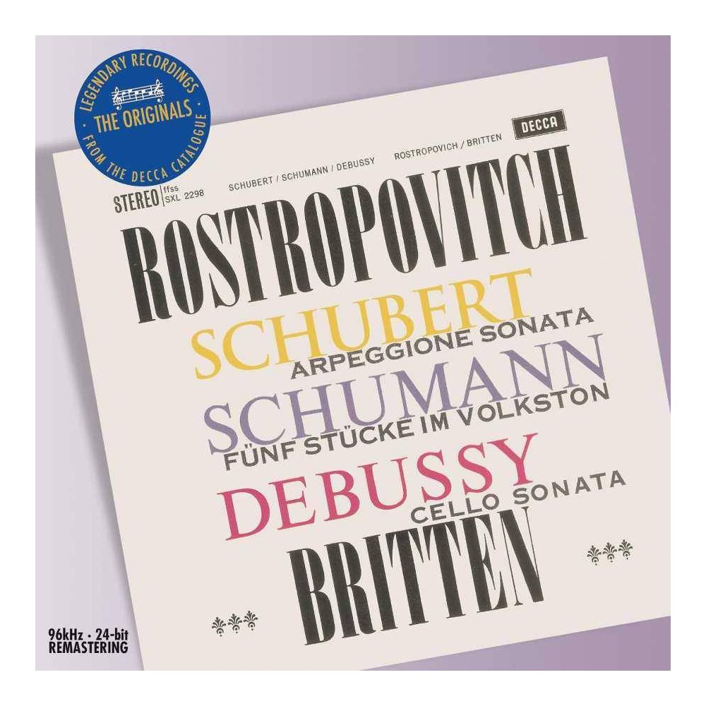 UPC 028947582397 product image for Originals: Rostropov - Schubert/Schumann/De (CD) | upcitemdb.com