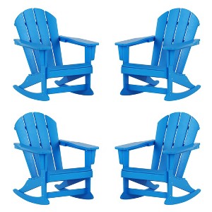 WestinTrends  Outdoor Patio Porch Rocking Adirondack Chair - 1 of 4