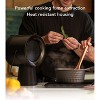 Airhood Portable Range Hood 2 | Corded & Cordless Design | Enhanced Airflow and LED Panel For Cooktops/RV Vents - Black - 3 of 4