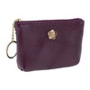 Unique Bargains Five-Petal Flower With Two Zip Pockets Coin Purse Wallet 1 Pc - 3 of 4
