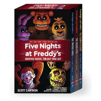 Five Nights at Freddy's Graphic Novel Trilogy Box Set - (Five Nights at Freddy's Graphic Novels) by  Scott Cawthon & Kira Breed-Wrisley