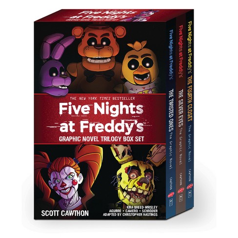 Five Nights At Freddy's Graphic Novel Trilogy Box Set - (five Nights At  Freddy's Graphic Novels) By Scott Cawthon & Kira Breed-wrisley : Target