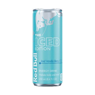 Red Bull Iced Edition Energy Drink - Iced Vanilla Berry - 8.4 fl oz Can