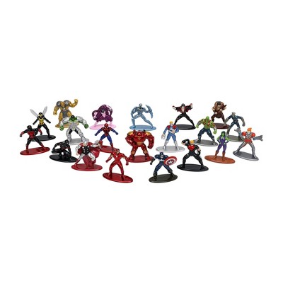 Jada Toys Nano Metalfigs Marvel Die-Cast Figure Set Of 20 Wave ...