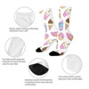 Cute Ice Cream Coke And Donuts Women Printed Crew Socks Funny Funky Socks Soft Polyester Novelty Gifts for Artists Men - 4 of 4