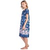 Casual Nights Women's Round Neck Mu-Mu Housecoat Lounger - 2 of 4