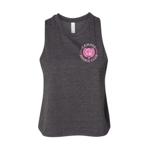 Women's - Barbie - Campus Club Graphic Racerback Tank - 1 of 3